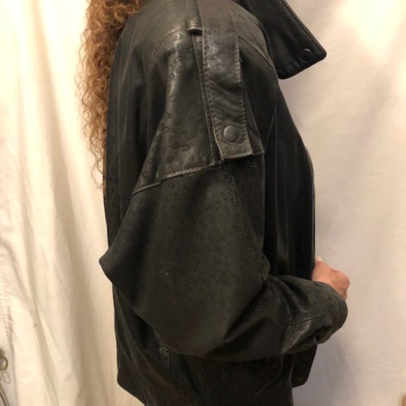 Vintage Argentina Black Leather Jacket - Picture 3 of 6